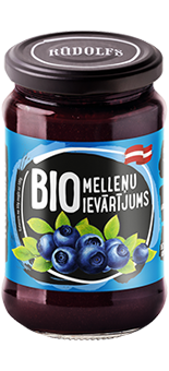 Rudolfs | ORGANIC Blueberry jam, 400g