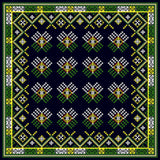 Karels Silk Scarf - ZIEMEĻKURZEME