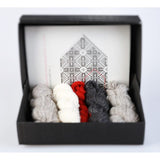 Latvian Mittens DIY Knitting Kit “Knit like a Latvian” – Latvian Gray 2