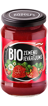 Rudolfs | ORGANIC Strawberry jam, 400g