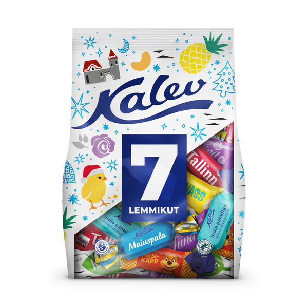 Kalev | Christmas „7 lemmikut” mixed candies 700g