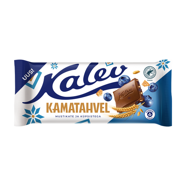 Kalev | Kama bar with blueberries and biscuits 100g