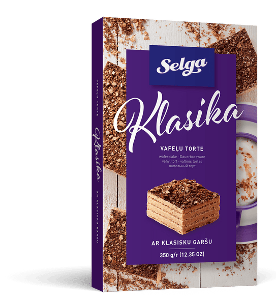 Laima | Vafeļu torte "Klasika" - Wafer cake "Classic"