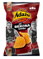 Ādažu čipsi | Potato chips with bacon flavour, 130g