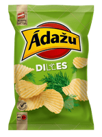 Ādažu čipsi | Potato chips with dill flavour, 180g