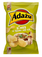 Ādažu čipsi | Potato chips with creamy mushroom sauce flavour, 130g