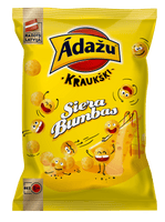 Ādažu čipsi | Corn balls with nacho cheese flavour, 165g