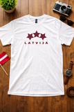Latvija T-shirt - White or Black