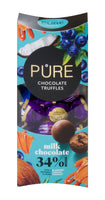 Pure | Milk chocolate truffles selection. 108g