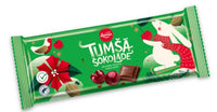 Laima | Christmas - Dark chocolate with cherry jelly pieces 190g
