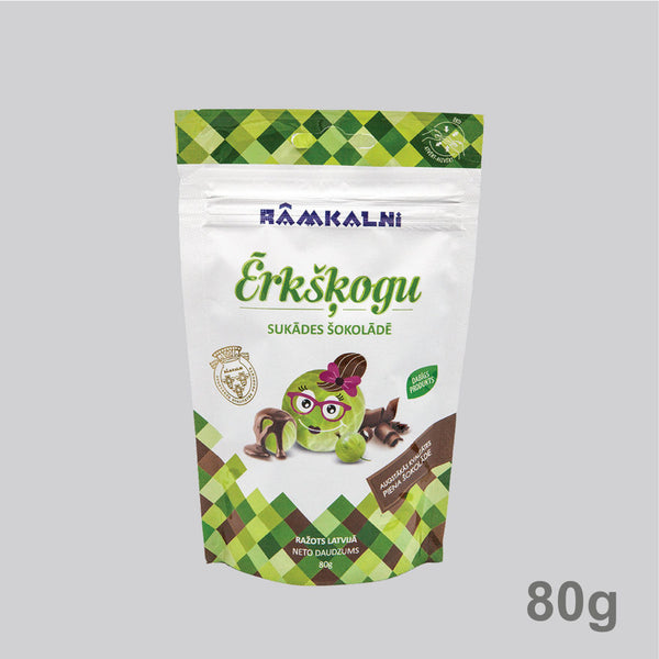 Rāmkalni | Ērkšķogu sukādes šokolādē 80g