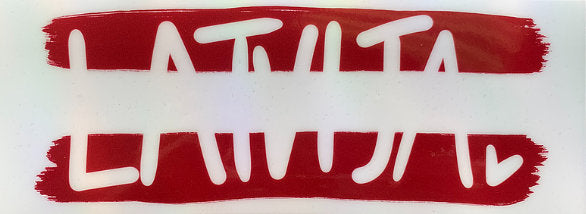 Bumper sticker Latvija