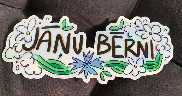 Bumper sticker Jāņu bērni