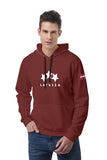 Hoodie (Latvija - Maroon)