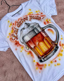 Lai dzive puto T-shirt - White
