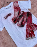 Latvija - Lielvardes josta T-shirt - White