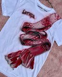 Latvija - Lielvardes josta T-shirt - White