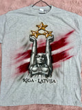 Riga - Latvija - T-shirt - Gray
