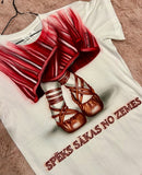 Speks sakas no zemes T-shirt - White