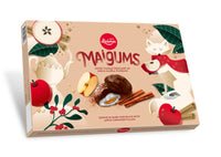 Laima | Christmas - Maigums zephyr in chocolate with apple and cinnamon filling 185g
