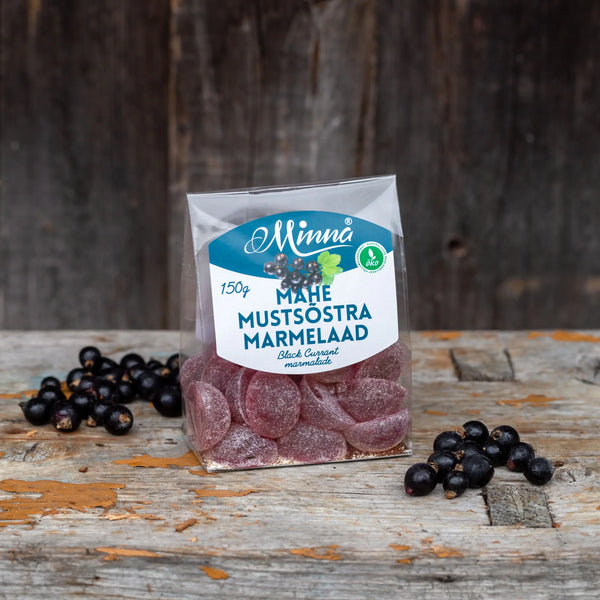 Minna Organic Blackcurrant Marmalade 150g