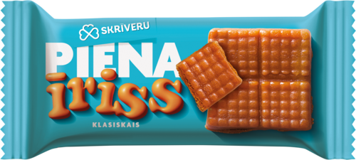 Skriveri | Piena īriss (Milk toffee) 50g