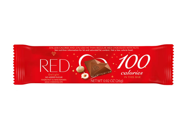 Red | Red Milk Chocolate w/ Hazelnut & Macadamia 26g