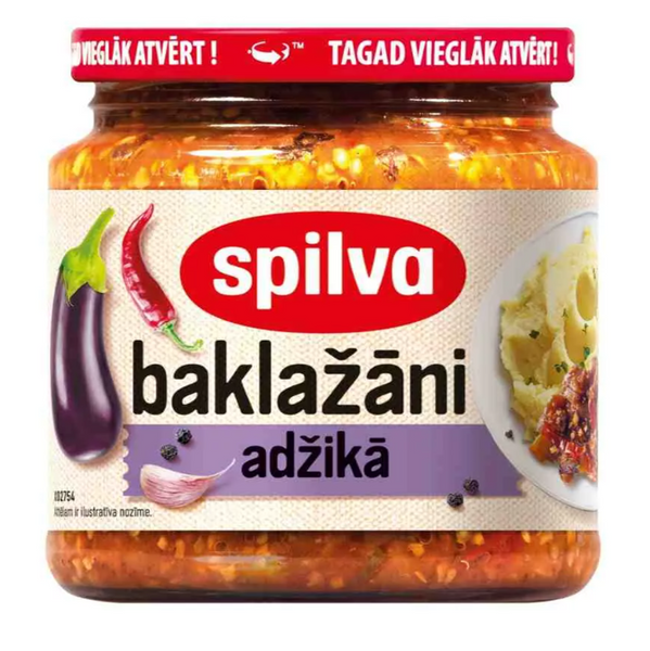 Spilva | Eggplants in adjika, 530ml