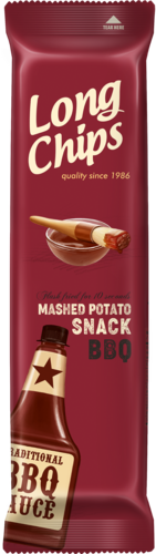 LONG POTATO CHIPS BBQ flavoured | 75g
