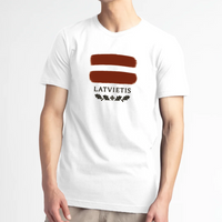 Latvietis T-shirt - White