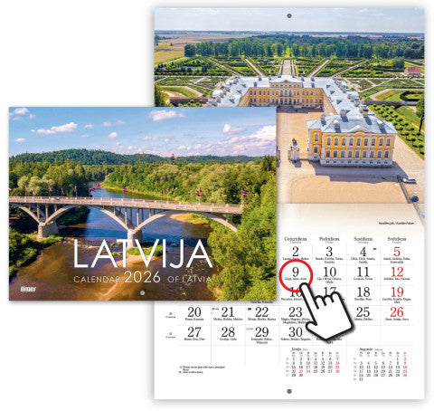 Calendar - Latvija 2026