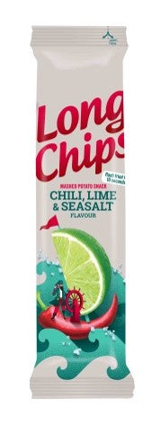 LONG POTATO CHIPS Chili, lime and sea salt flavoured | 75g