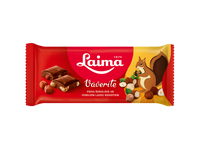 Laima | Milk chocolate "Vāverīte" with whole hazelnuts - 90g