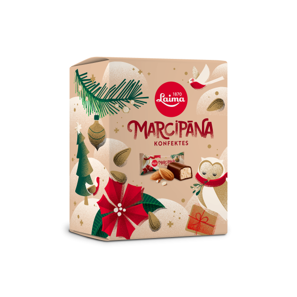Laima | Christmas | Marzipan candies 150g