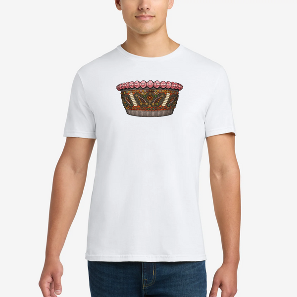 Nīcas vainags T-shirt - White V1 (painted)