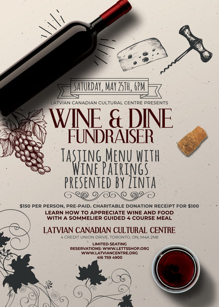 Wine and Dine Fundraiser