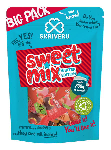 Skriveri | Sweets mix Christmas edition 700g