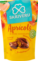 Skriveri | Apricots in dark chocolate 110g