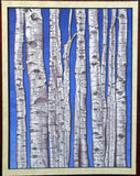 Bērzi | Birch trees Card