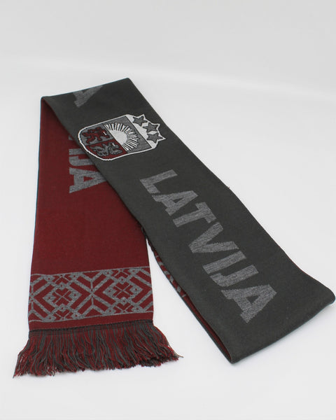 Knitted scarf - Latvia V3