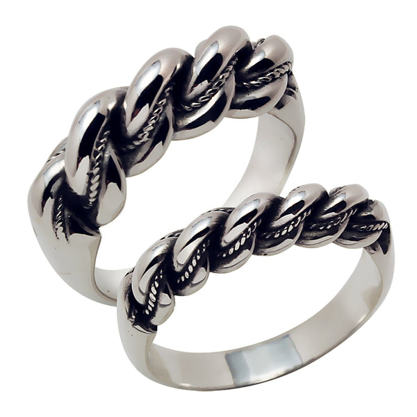 Namejs Ring - Medium braid