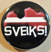 Latvian Buttons - pack of three