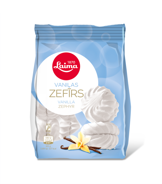 Laima | Vaniļas Zefīrs - Zephyr with Vanilla Taste 200 g