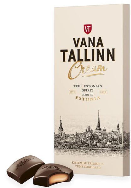Kalev | Vana Tallinn Cream dark chocolate 104g